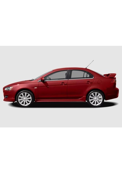 Mitsubishi Lancer Krom Cam Çıtası Tk 2008 Üzeri Paslanmaz Çelik