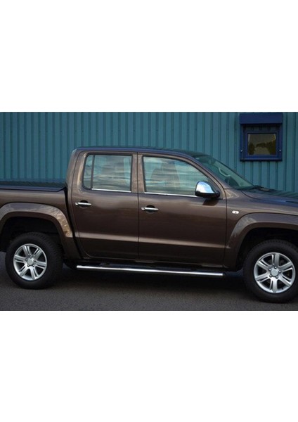 Vw Amarok Krom Cam Çıtası Tk 2010 Üzeri 4prç Paslanmaz Çelik