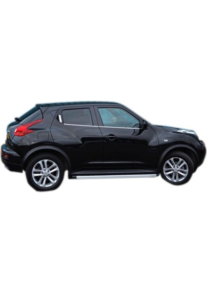 A&G Tuning Nissan Juke Krom Cam Çıtası Takımı  2010-2019 Arası  4 Prç. Paslanmaz Çelik