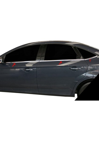 Ford Mondeo Krom Cam Çıtası 2007-2015 6prç Paslanmaz Çelik fiyatları