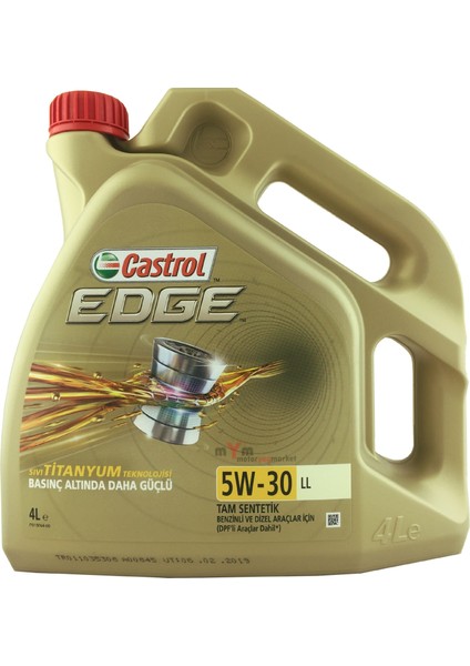 Edge 5W-30 Ll Motor Yağı 4 Litre (Üretim Yılı: 2022) fiyatları