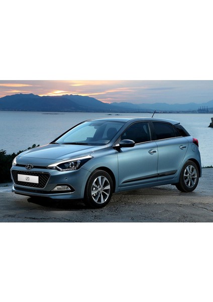 Hyundai I20 Krom Cam Çıtası 4 Parça 2014-2019 Arası Paslanmaz Çelik