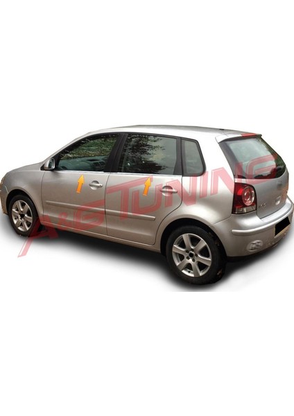 Volkswagen Polo Krom Cam Çıtası 2003-2009 Arası P.çelik