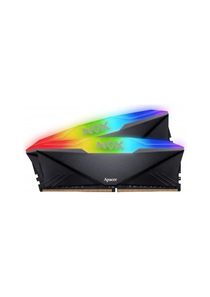 Nox Rgb Aura Black 8gb (1X8GB) 3200MHZ CL16 Ddr4 Gaming Ram (AH4U08G32C28YNBAA-1)