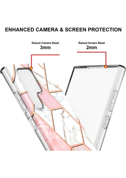 Samsung Galaxy S22 Ultra Için Mermer Desen Baskılı Esnek Yumuşak Tpu Telefon Kılıfı (Yurt Dışından) fırsatları