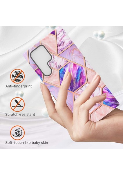 Samsung Galaxy S22 Ultra Için Mermer Desen Baskılı Esnek Yumuşak Tpu Telefon Kılıfı (Yurt Dışından) fiyatları