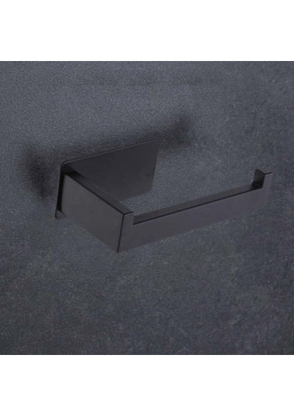 Tuvalet Kağıdı Tutucu Mat Siyah, Tuvalet Dokusu Rulo Tutucular Dispenseri Ve Askıları Duvarı Banyo Ve Için MonteMutfak | Mutfak Gadget Setleri (Yurt Dışından)
