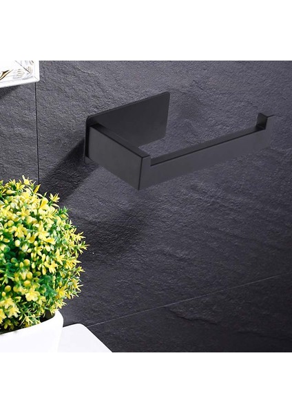Tuvalet Kağıdı Tutucu Mat Siyah, Tuvalet Dokusu Rulo Tutucular Dispenseri Ve Askıları Duvarı Banyo Ve Için MonteMutfak | Mutfak Gadget Setleri (Yurt Dışından)