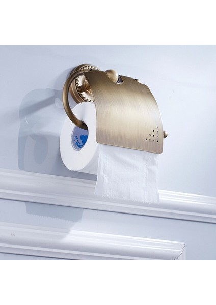 Duvara Monte Doku Tutucu Pirinç Doku Rulo Dağıtıcı Tuvalet Kağıdı Tutucu / Bathle Banyo Mutfak Su Geçirmez | Kağıt Tutucular (Yurt Dışından)