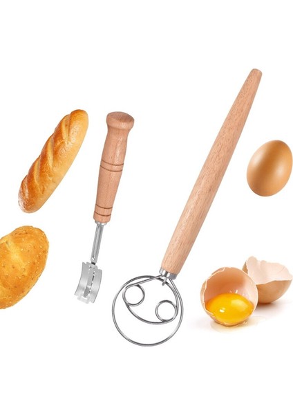 Holarom Pratik Yumurta Çırpıcı Ekmek Bıçak Hamur Kesici Karıştırıcı Un Krem Çırpma Tişörtlü Paslanım Paslanmaz Çelik Mutfak Aksesuarları | Yumurta Çırpıcı (Gümüş) (Yurt Dışından)