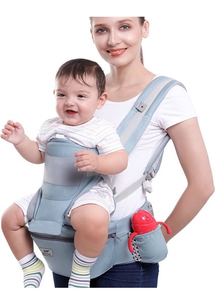 Ergonomik Ön Kaplama Bebek Taşıyıcı Bebek Bebek Hipseat Taşıyıcı Ön Yüzleşen Ergonomik Kanguru Bebek Wrap Sling Seyahat | Sırt Çantaları Ve Taşıyıcı (Yurt Dışından)