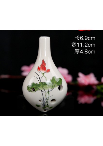 6 Delik Ocarina Alto C Anahtar Ac Profesyonel Ocarina Flüt El Yapımı Seramik Ocarina Müzikal Renkli Çizim Ocarina Alto 6 Delik | Piccolo (Yurt Dışından) fiyatları