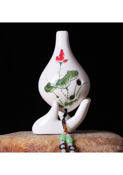 6 Delik Ocarina Alto C Anahtar Ac Profesyonel Ocarina Flüt El Yapımı Seramik Ocarina Müzikal Renkli Çizim Ocarina Alto 6 Delik | Piccolo (Yurt Dışından) modelleri