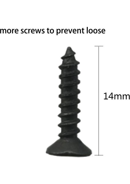 24 Parça Ceket Kanca Duvara Monte Robe Kanca Tek Ceket Askısı Yok Çizim Ve 50 Parça Vidalar Siyah | Robe Hooks (Yurt Dışından)