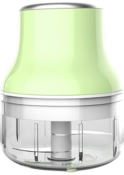 Ev Elektrikli Mini Sarımsak Masher Paslanmaz Çelik Meyve Ve Sebze Kıyıcı Et Öğütücü (Yeşil, 100Ml) (Yurt Dışından)
