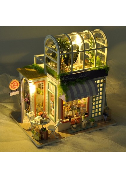 Çocuk Playhouse El Yapımı Monte Dıy Kabin Modeli Kotege 3D Bulmacalar Çocuklar Için Dıy Yapboz Beyin Oyunları Eğitici Oyuncaklar | Domino (Yurt Dışından)
