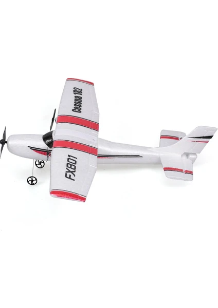 Fx801 Uçak Cessna 182 Dıy Rc Uçak 2.4 Ghz 2Ch Epp Zanaat Elektrikli Rc Planör Uçak Çocuklar Için Açık Sabit Kanatlı Uçaklar | Rc Uçaklar (Beyaz) (Yurt Dışından)