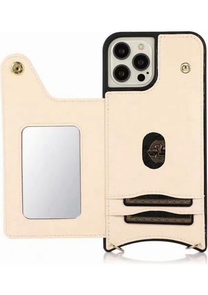 iPhone 11 (6,1 Inç) Için Çapraz Gövde Kart Yuvası Cüzdan Kılıfı (Yurt Dışından) fiyatları