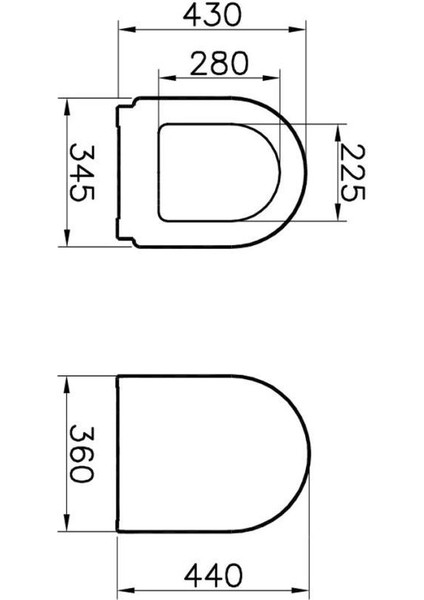 Zentrum Duroplast Klozet Kapağı 94-003-001