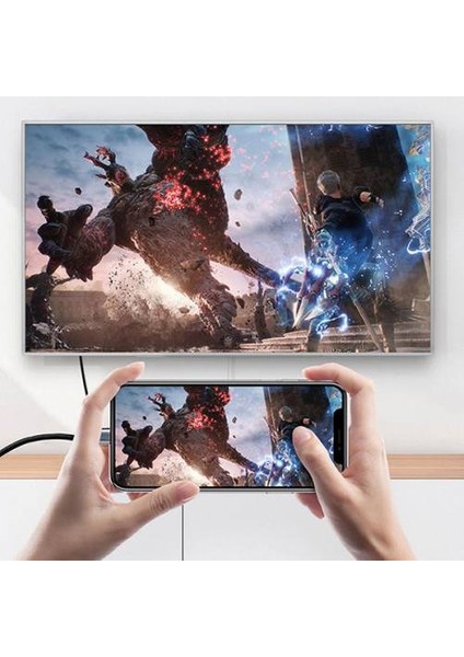 Polham Usb-C To Dp Dönüştürücü 60Hz Adaptör Type-C Arayüzü Dp Arayüze Çevirir.