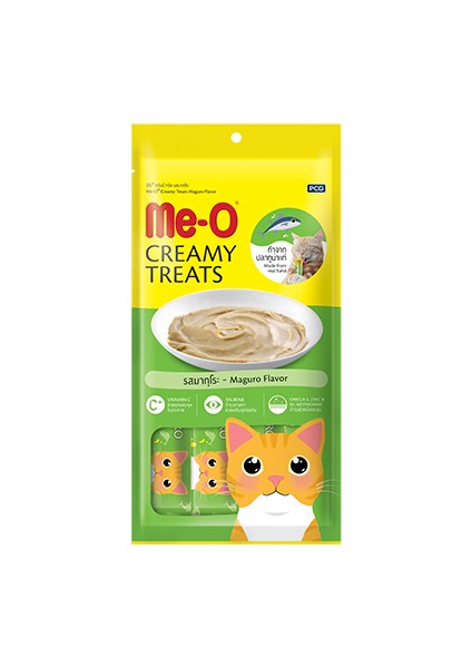 Me-O Creamy Kedi Ödül Maması Yüzgeçli Orkinos Balığı 12'li 15 GR