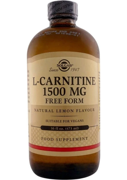 L-Carnitine 1500 Mg 473 Ml