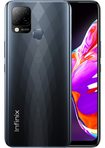 İnfinix Hot 10T 128 GB 4 GB RAM (İnfinix Türkiye Garantili) Siyah