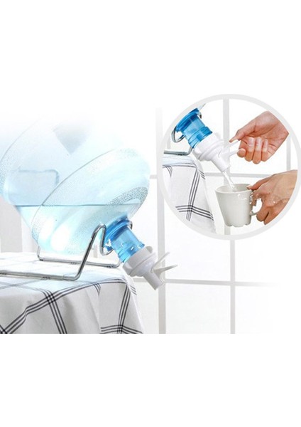 F Fityle Su Dağıtıcı Vanası 55MM Taç Üst Içme Şişesi Kullanımlık Su Sürahisi Cap Yedek Musluk - Kapak Kir Kapağı Içerir (Yurt Dışından) fiyatları