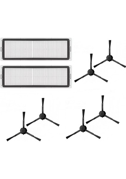 Hubsan Dreame F9 (Xiaomi Dreame F9) Uyumlu Clean More Platinum Set 25 (8 Parça Siyah Set)