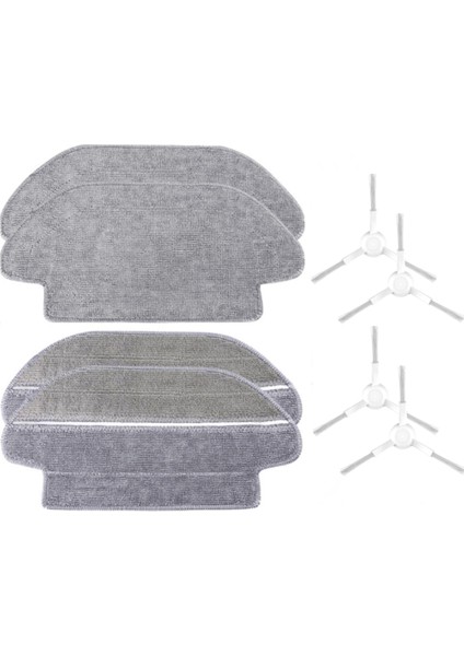 Hubsan Viomi V3 (Xiaomi Viomi V3) Uyumlu Clean More Platinum Set 30 (8 Parça Beyaz Set)