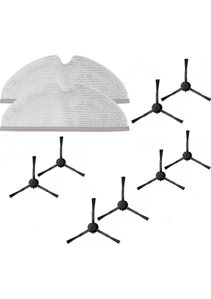 Hubsan Dreame F9 (Xiaomi Dreame F9) Uyumlu Clean More Platinum Set 27 (10 Parça Siyah Set)