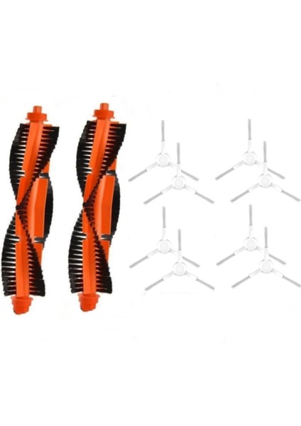 Hubsan Viomi V3 (Xiaomi Viomi V3) Uyumlu Clean More Platinum Set 18 (10 Parça Beyaz Set)