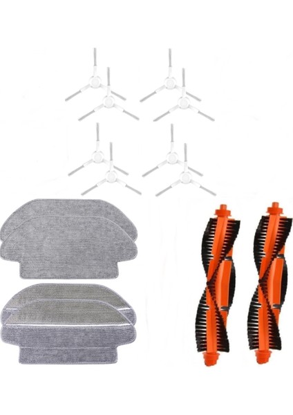 Hubsan Viomi V3 (Xiaomi Viomi V3) Uyumlu Clean More Platinum Set 21 (14 Parça Beyaz Set)