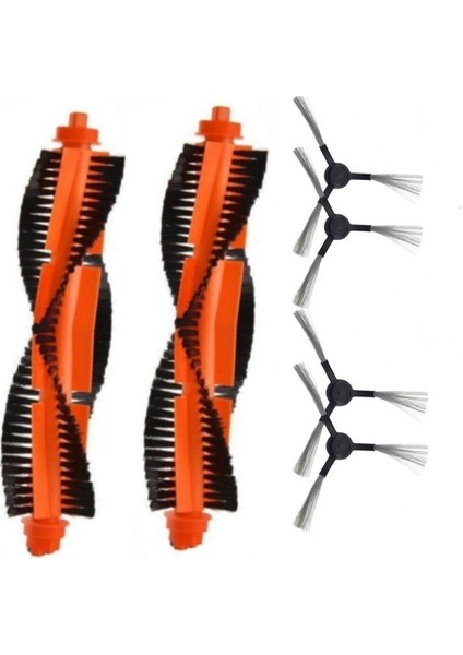 Hubsan Viomi V3 (Xiaomi Viomi V3) Uyumlu Clean More Platinum Set 33 (6 Parça Siyah Set)