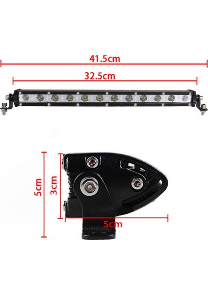 Lhiner 36W Off Road Sis Farı Tekli