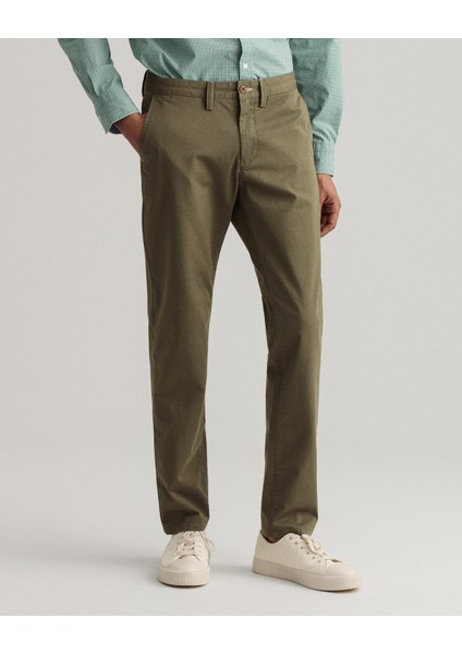 Hallden Erkek Yeşil Slim Fit Pantolon 1500038.301 fiyatları
