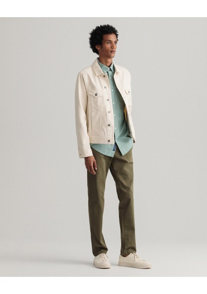 Hallden Erkek Yeşil Slim Fit Pantolon 1500038.301 fırsatları