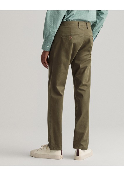 Hallden Erkek Yeşil Slim Fit Pantolon 1500038.301 indirimleri