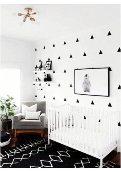 Siyah Üçgen Sticker