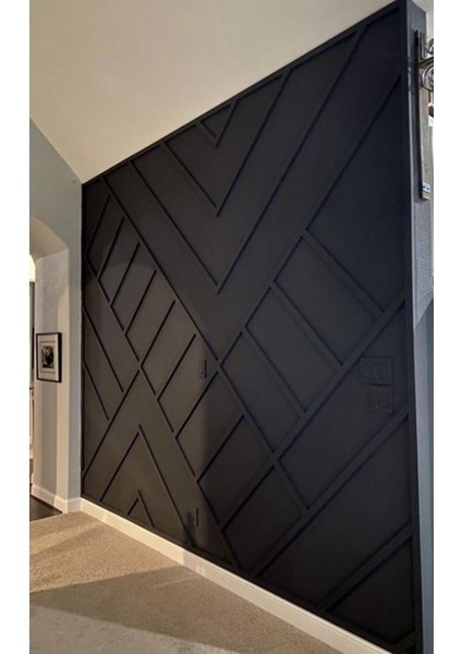 Boyanabilir Beyaz Düz Duvar Çıtası Dekoratif 4 cm x 240 cm fırsatları