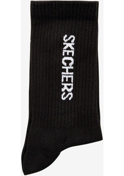 U Crew Cut Sock Unisex Siyah Çorap - S221513-001