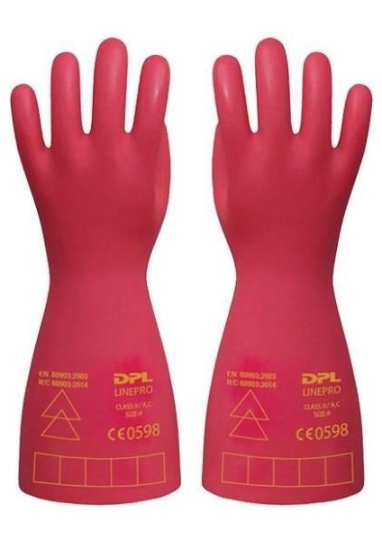 Dpl Linepro Class 00Kauçuk Elektrikçi Eldiveni 500v
