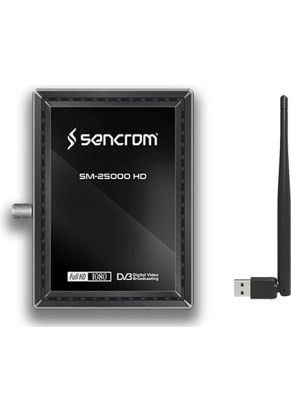 Sm 2500 Full Hd Wi-Fi Antenli Youtube Free Ip