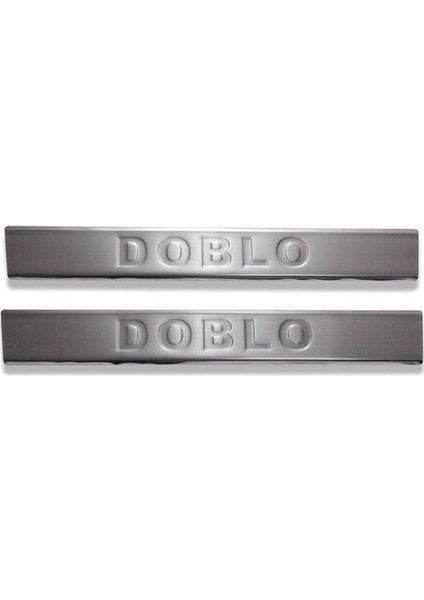 Fiat Doblo Krom Kapı Eşiği 2001 - 2006 2 Parça