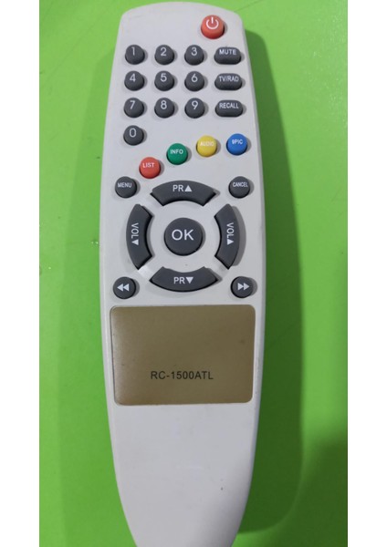 X-Dream 7500 Atlanta 1500-2007 Uydu Alıcı Kumandası