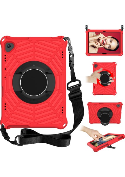 Lenovo Tab M10 TB-X505F ve TB-X605F / P10 TB-X705F Için Ayarlanabilir Omuz Askılı Eva Kılıf (Yurt Dışından)