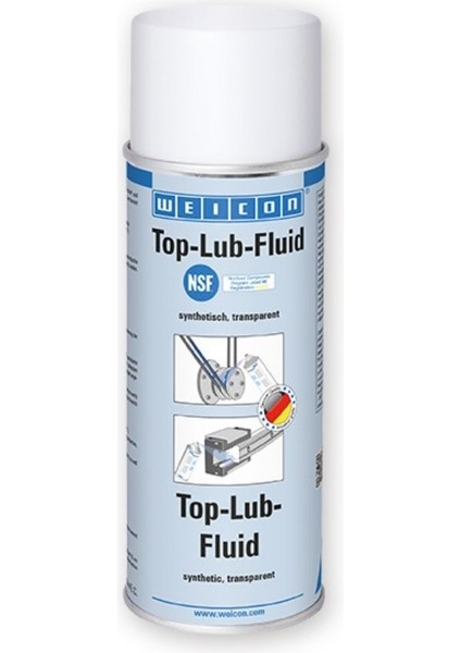 Top-Lub-Fluid NSF Onaylı Yapışkan Yağlayıcı 400 ml
