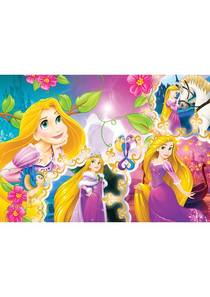 Disney Rapunzel (Tangled) Lisanslı Kutulu Puzzle/yapboz 200 Parça