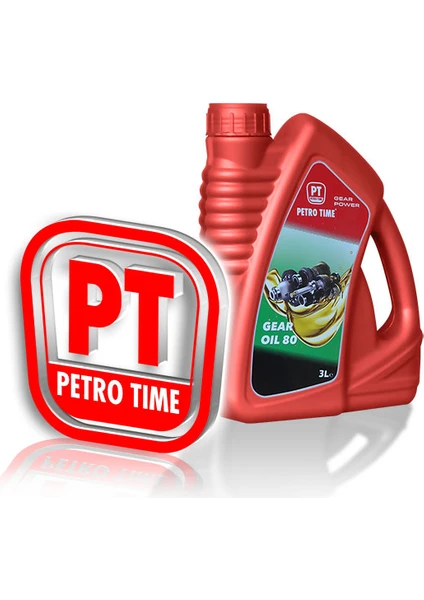 Petro Time 80 No 3 Litre Diferensiyal ve Şanzıman Dişli Yağı