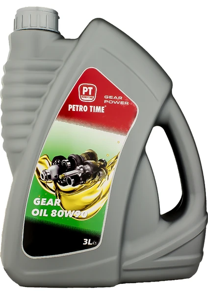 Petro Time 80W-90 3litre Diferansiyel ve Şanzıman Dişli Yağı Gl-4